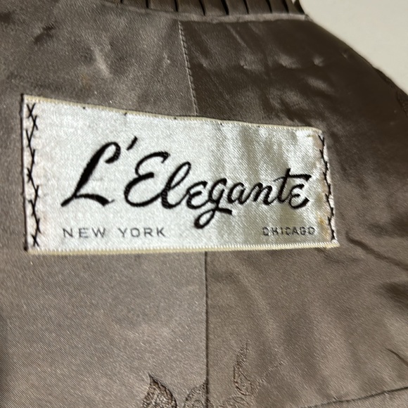 Vintage L’’elegante Autumn Haze Mink Fur Stole - cape shawl size OS - Picture 7 of 8